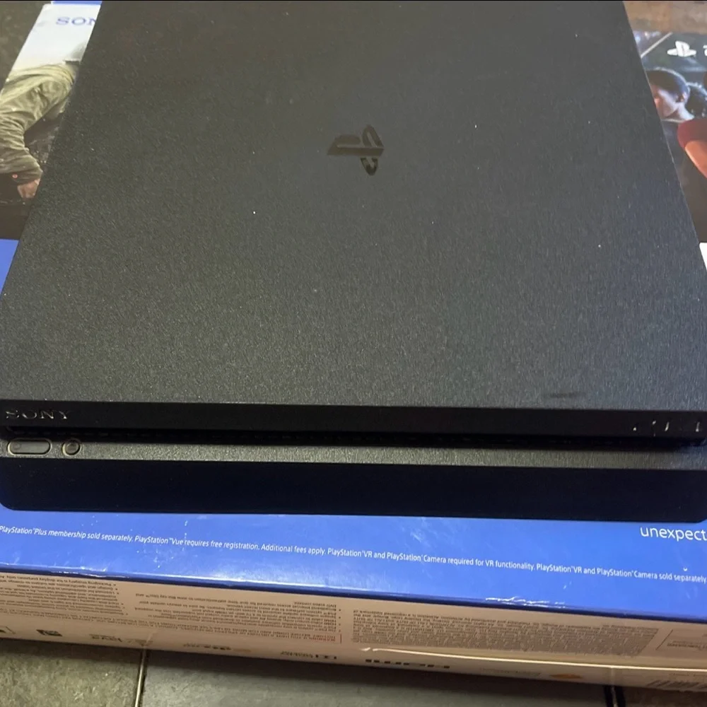 PS4 1TB – Lightly Used – Includes Controller & All Cables And Four Games